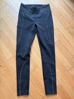 Outdoor Voices Black Performance Leggings with Interior Pocket NWOT